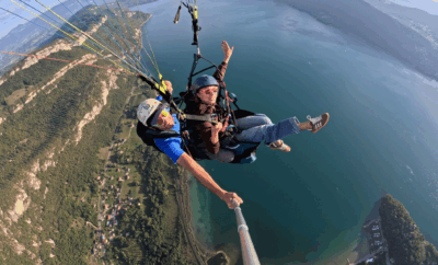 Découvrez le Lac du Bourget vu d’en haut