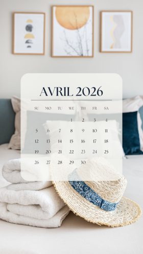 Light Nature Photo April 2023 Calendar Instagram Story(11)