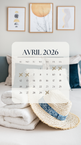 Light Nature Photo April 2023 Calendar Instagram Story(15)