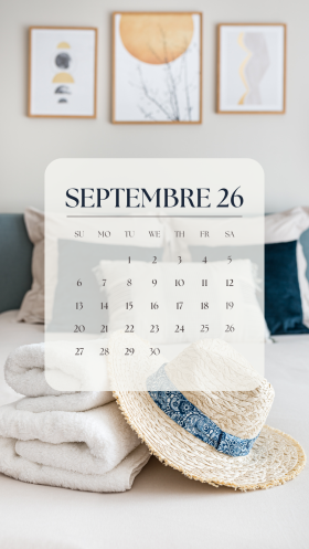 Light Nature Photo April 2023 Calendar Instagram Story(5)